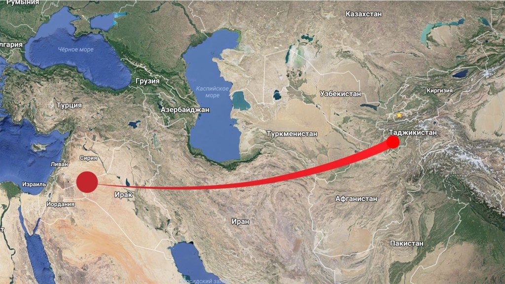 Wind aus Syrien nach Tadschikistan