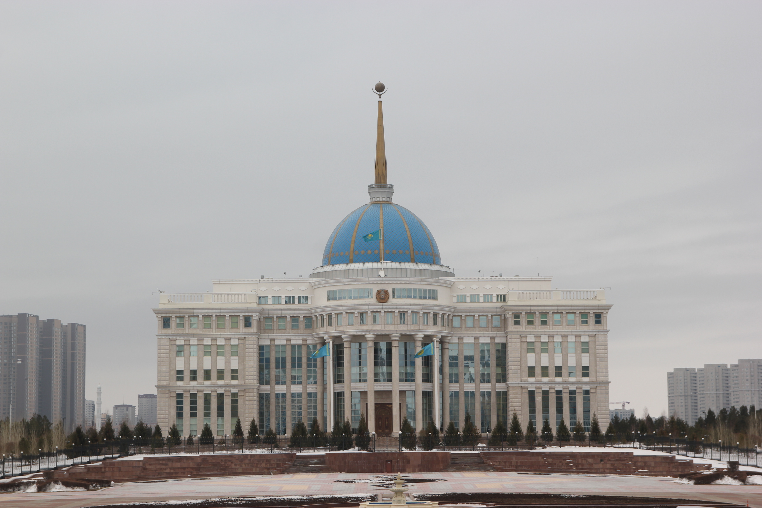 Der Präsidentenpalast in Astana