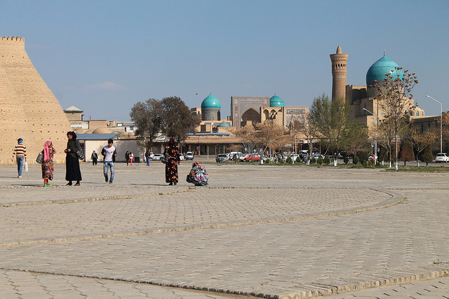 Buchara Registan Usbekistan Schloss Moschee