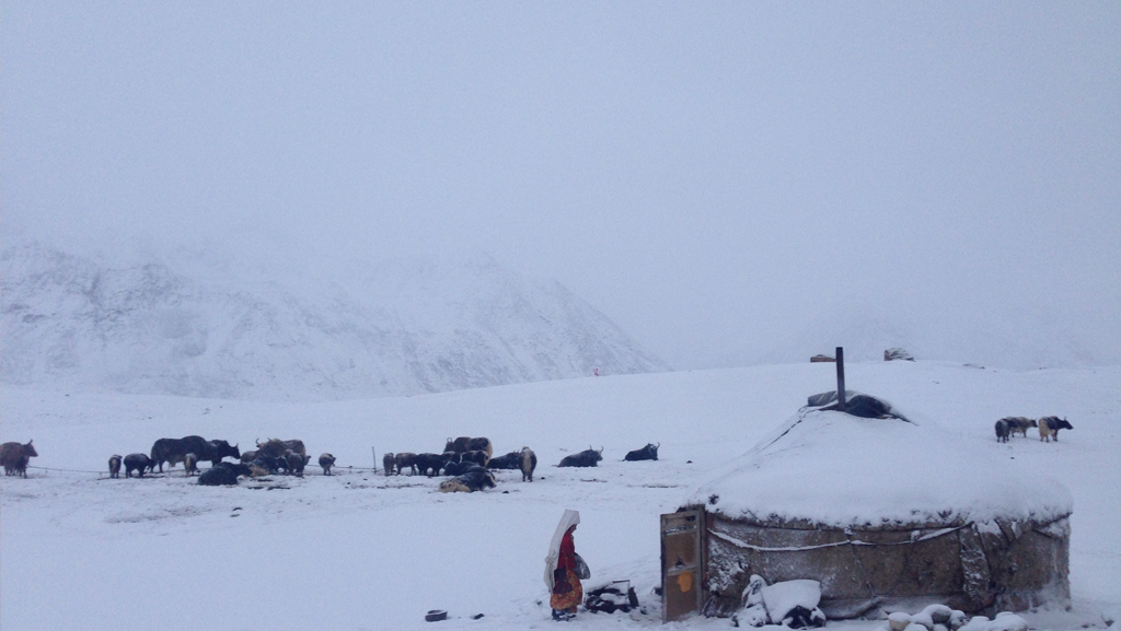 Pamir Kirgisen Afghanistan Winter