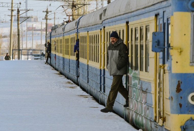 Stepnogor Kasachstan Eisenbahn