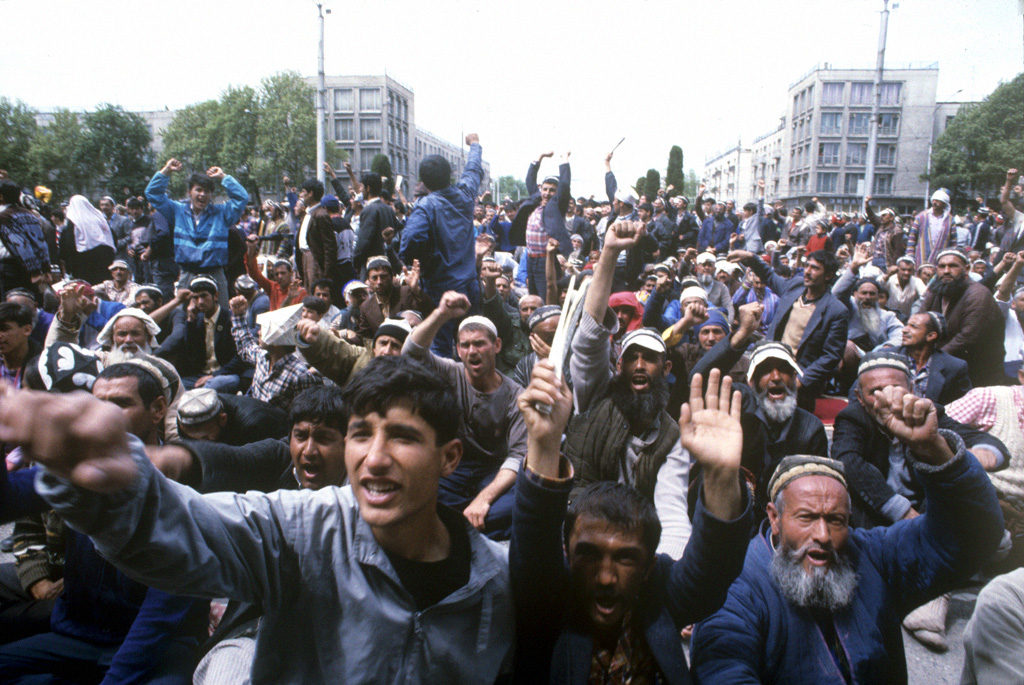 Demonstrationen Tadschikistan Bürgerkrieg