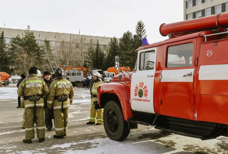 Zelinograd 25 Kasachstan Stepnogor Feuerwehr