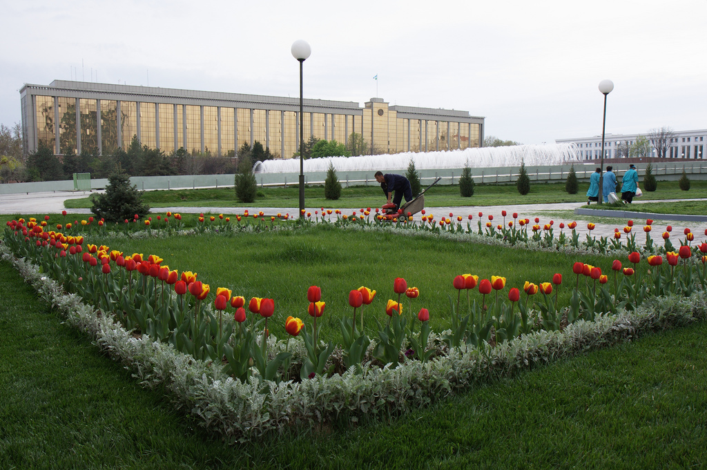 Regierungsgebäude Taschkent Usbekistan