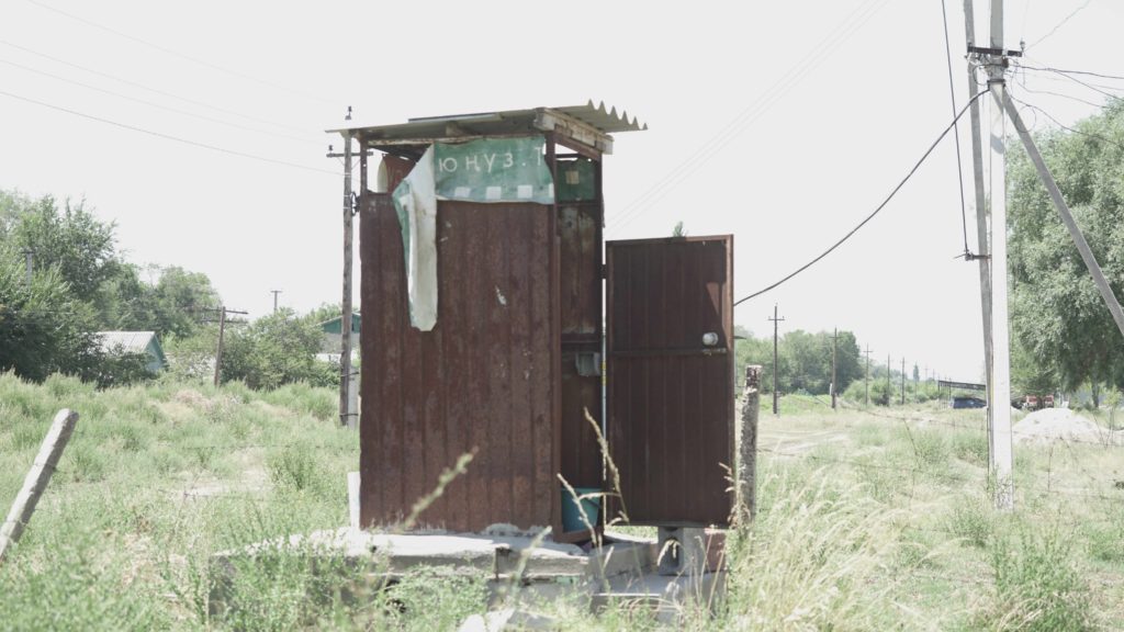 Luxemburg Bishkek Vorort Kirgistan Toilette