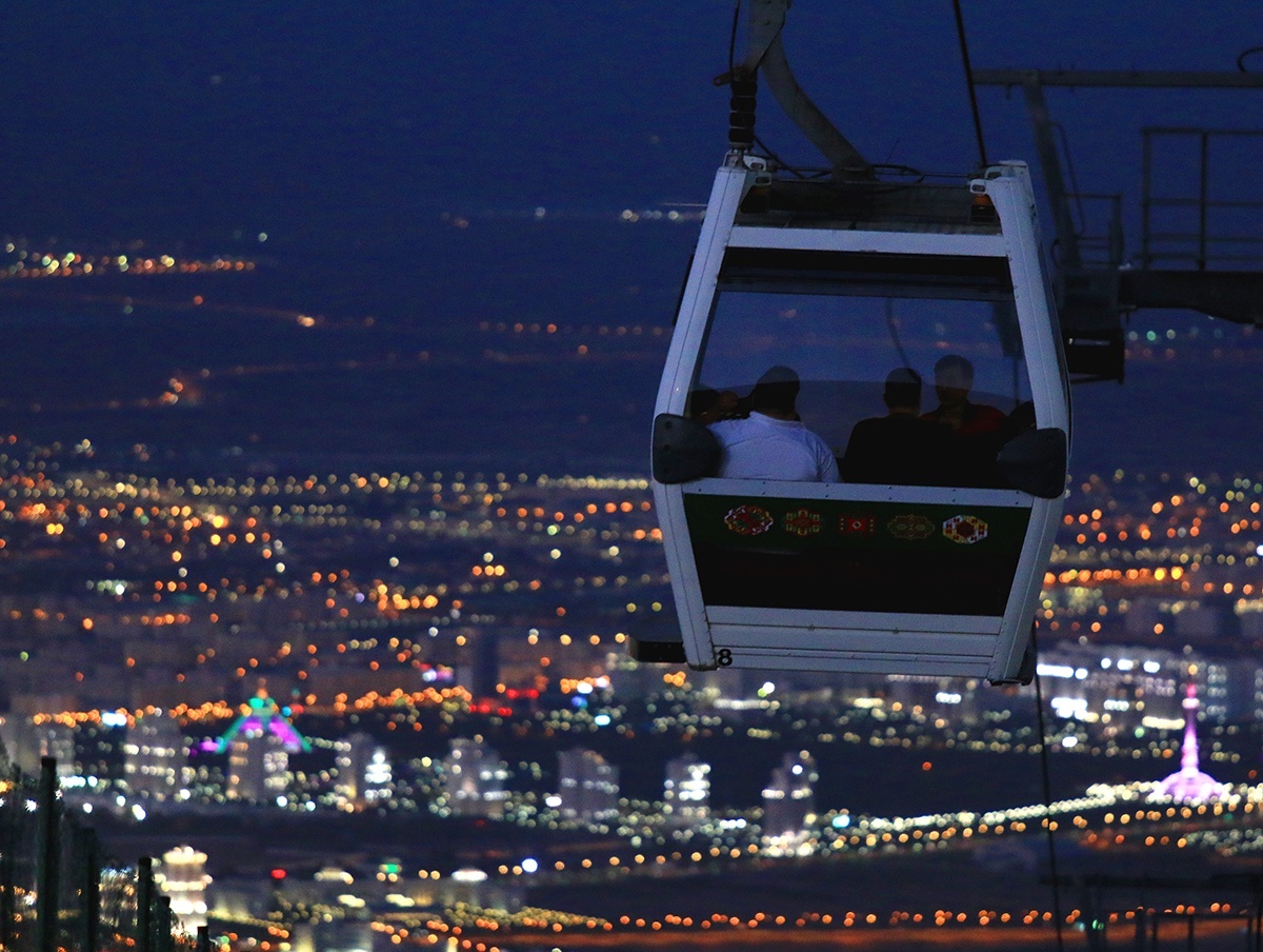 Kopet-Dag Aschgabat Turkmenistan Seilbahn