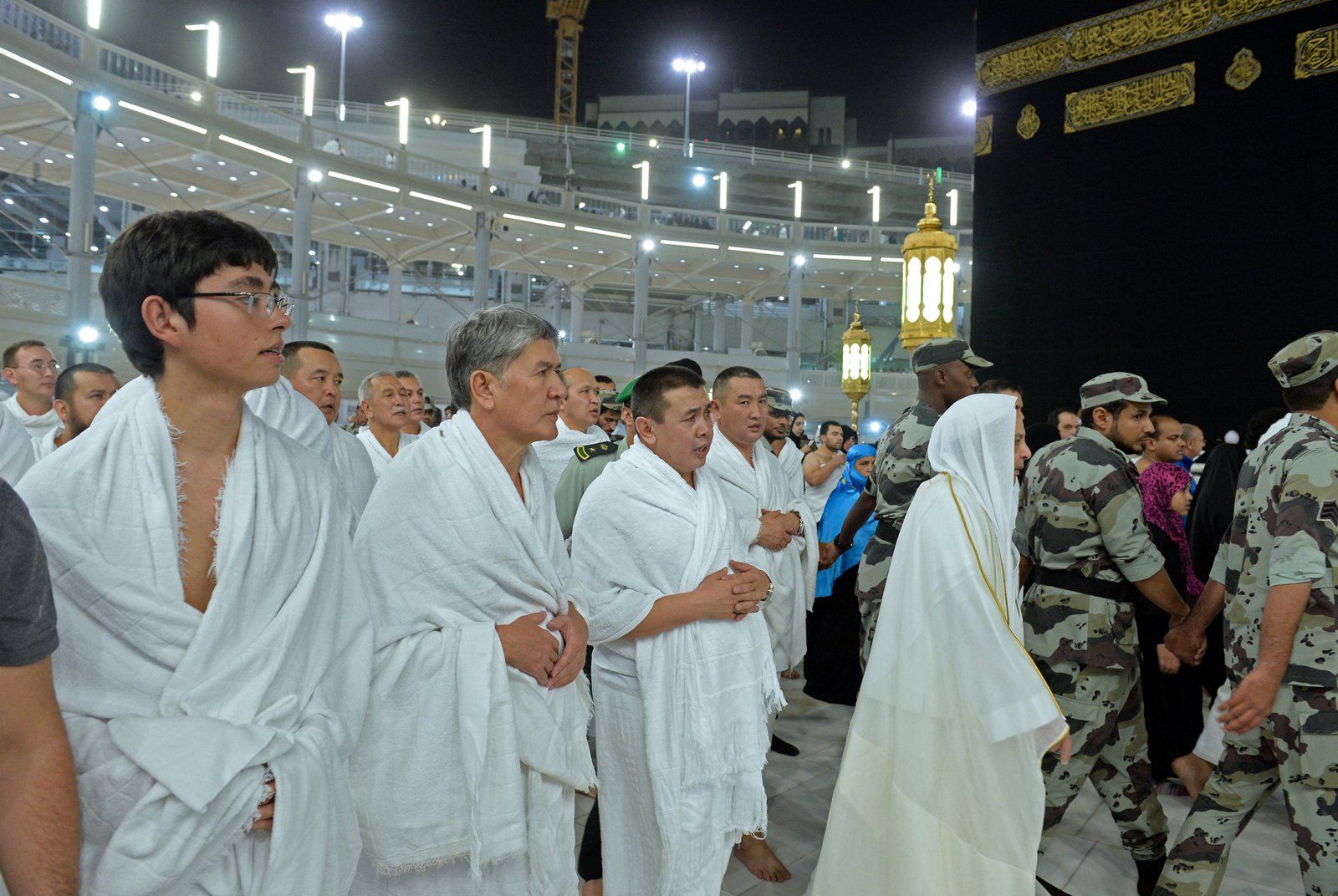 Atambajew auf Pilgerfahrt in Mekka Saudi Arabien