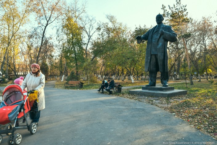 Lenin Statue in Petropawl