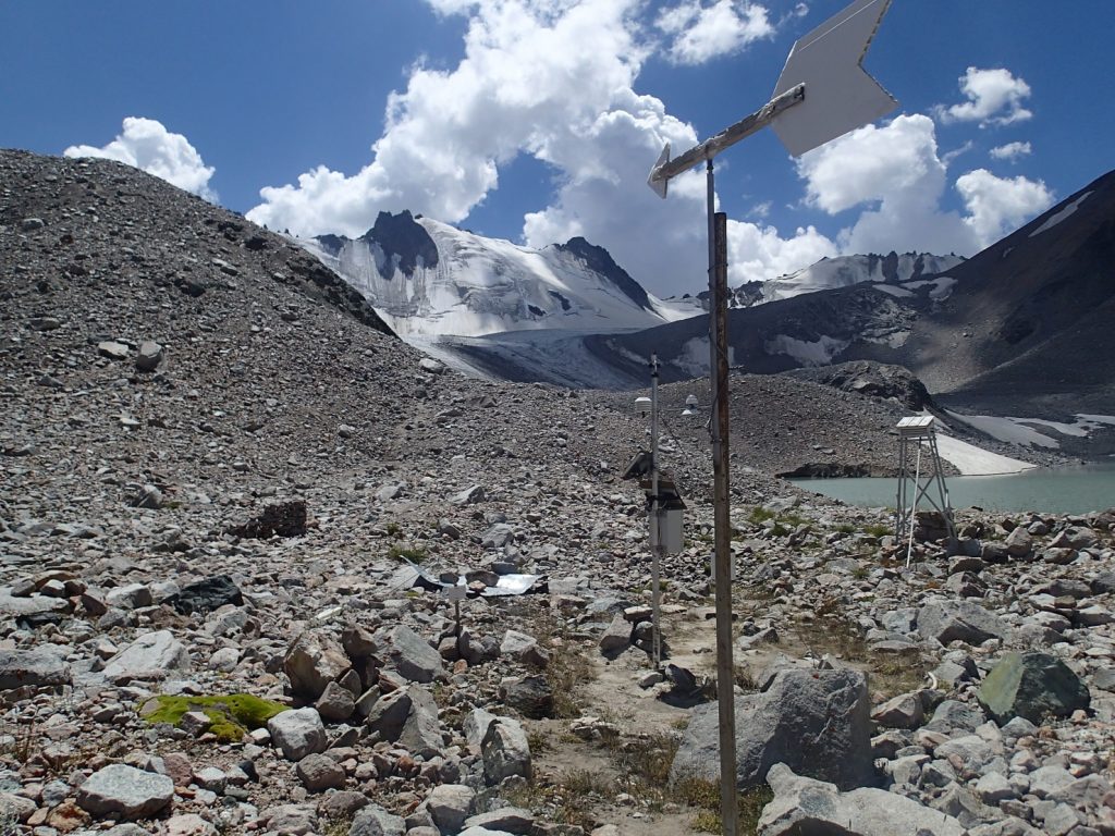 Gletscher Kirgistan Berge Bischkek Umwelt Klima Erderwärmung 