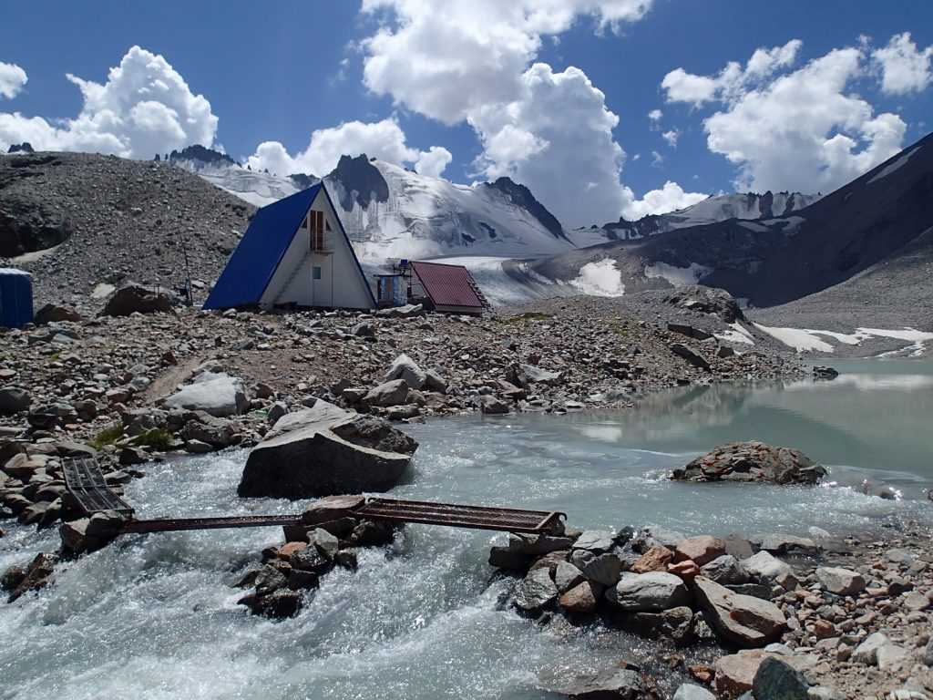 Gletscher Kirgistan Wetterstation Kontrolle Messungen Bischkek Klima Erderwärmung Bischkek