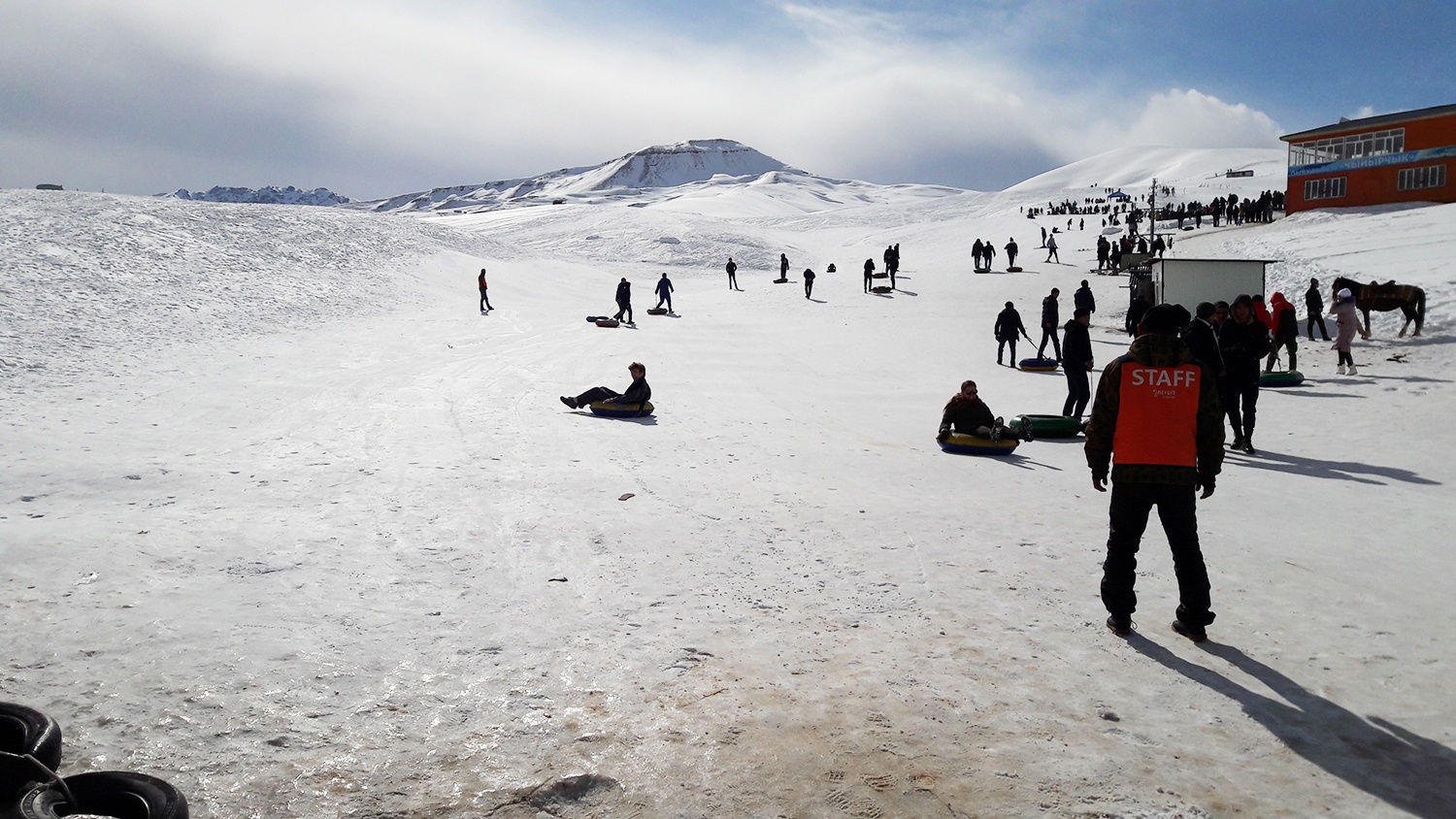 Tschyjyrtschyk Ski Winter Usbekistan