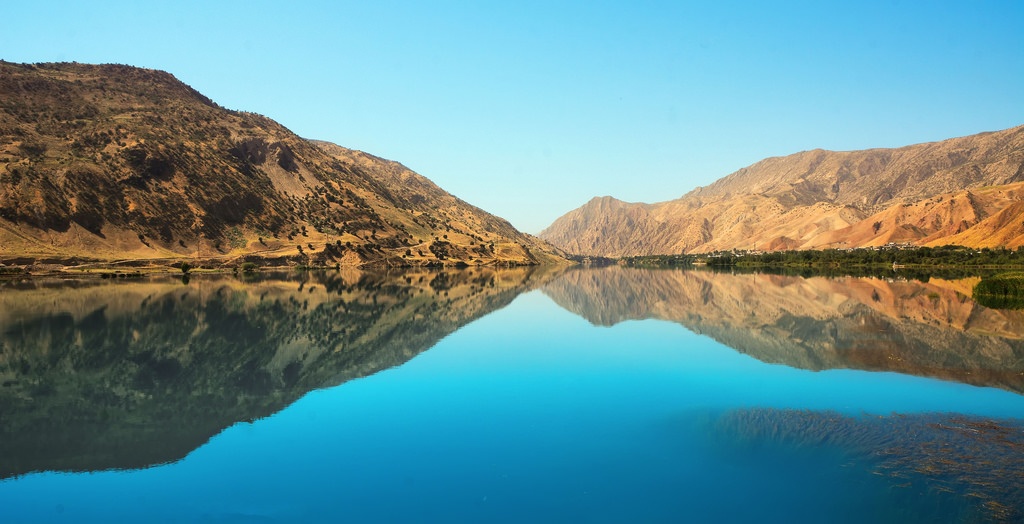 Tadschikistan Pandsch Fluss