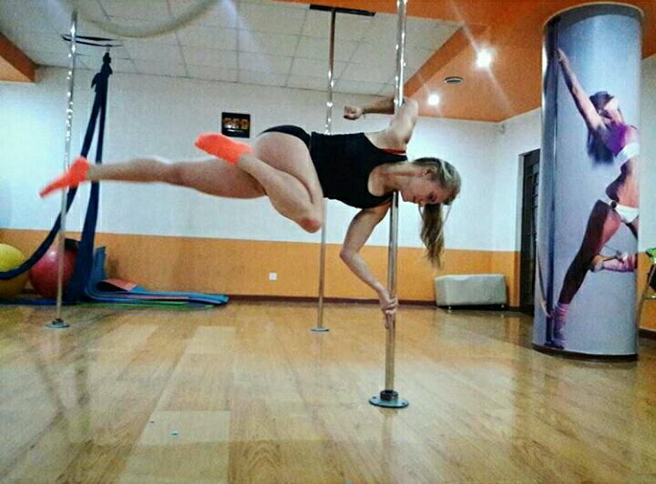 Pole Dance, Stangentanz, Sport, Training