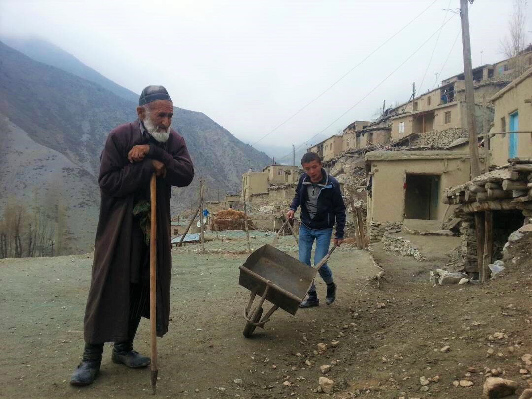 Woru Dorf Tadschikistan Imam Berge