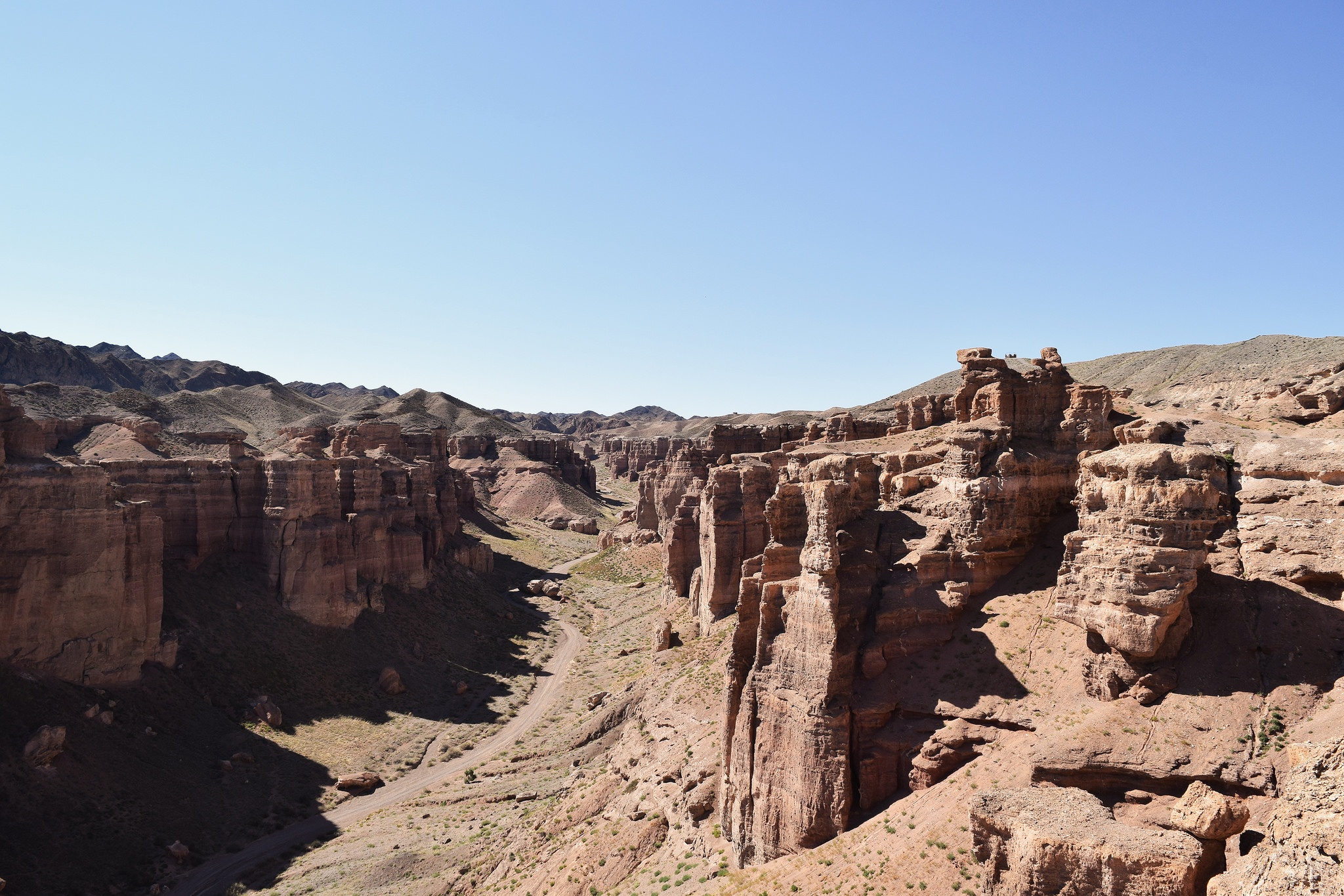 Scharyn Canyon Kasachstan Bergen