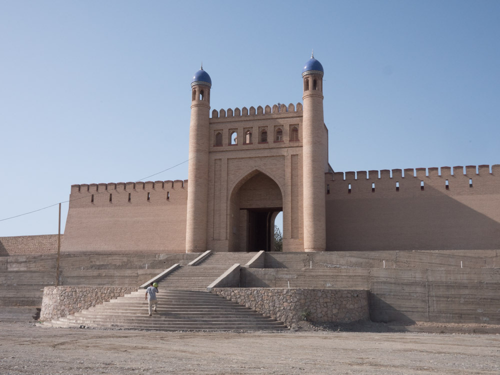 Zitadelle Istarawschan Tadschikistan Mugh Tappa