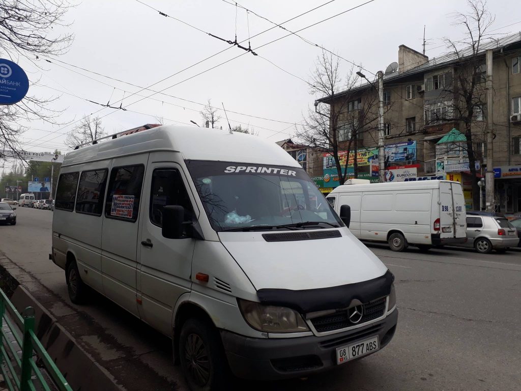 Streik, Kleinbus, Bischkek