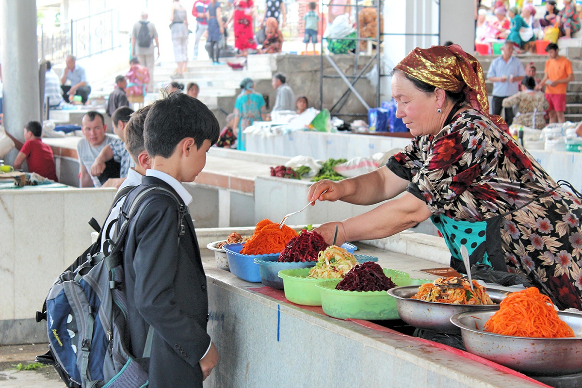 Buchara Shahriston Bazaar