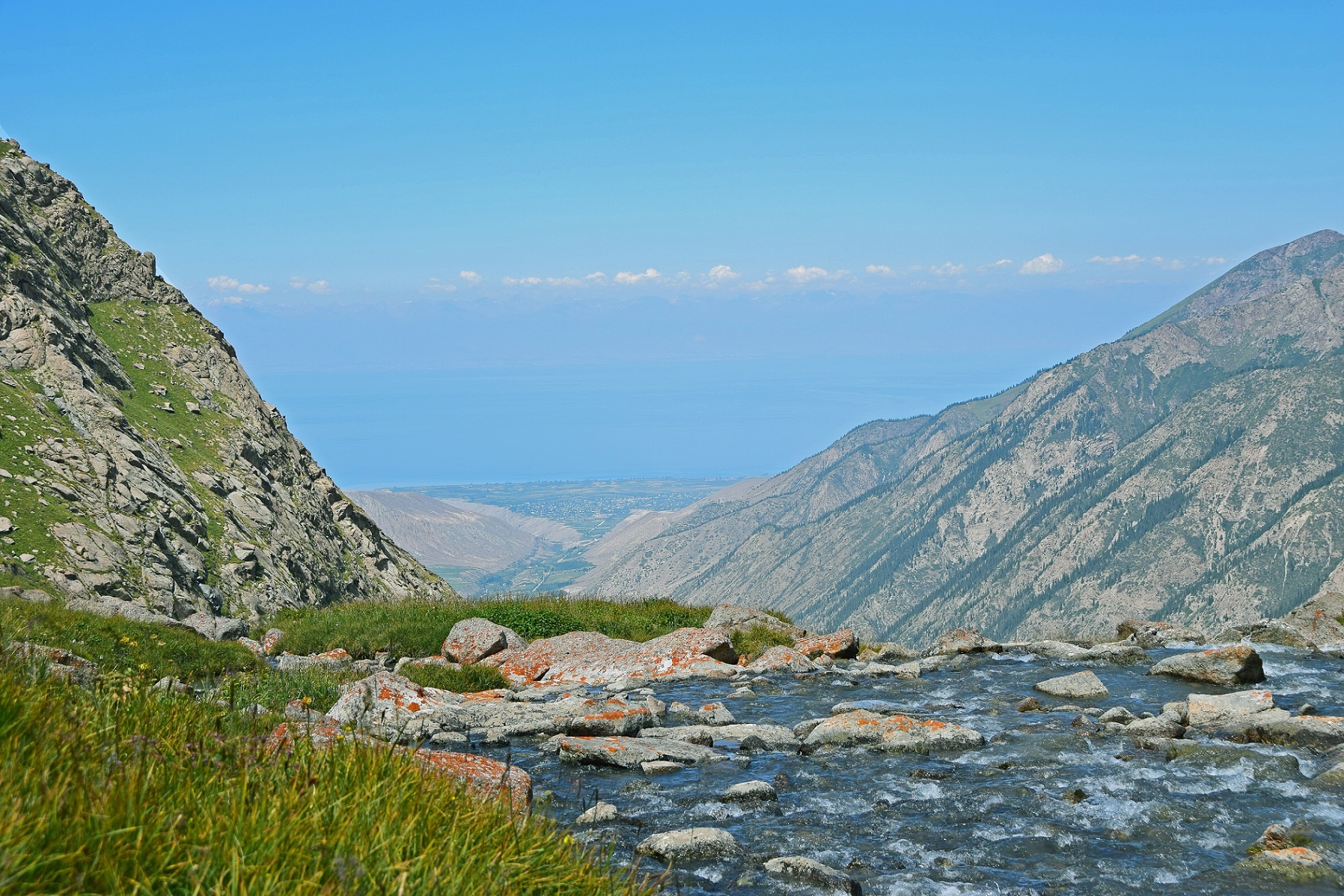 Issikkölsee Kirgistan Berge