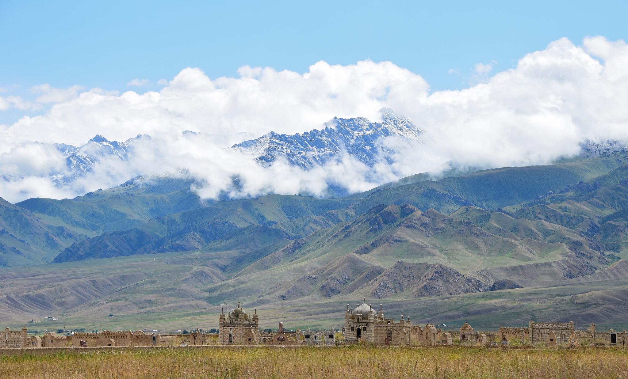 Friedhof At-Baschi Naryn Kirgistan