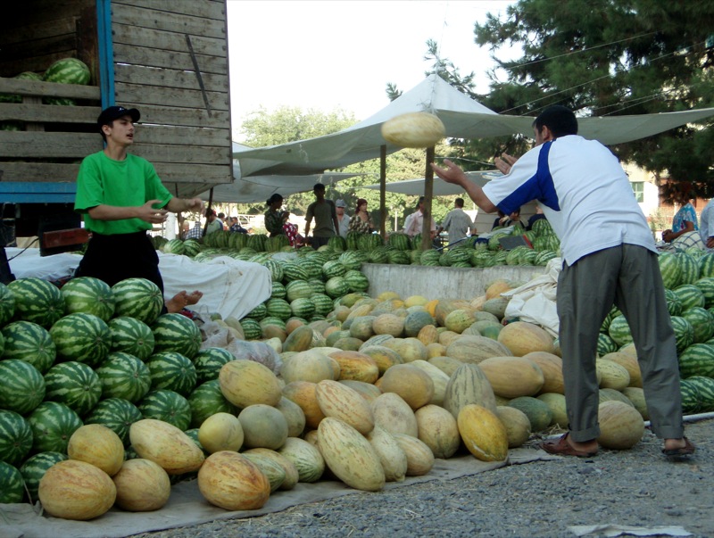 Melonen in Tadschikistan