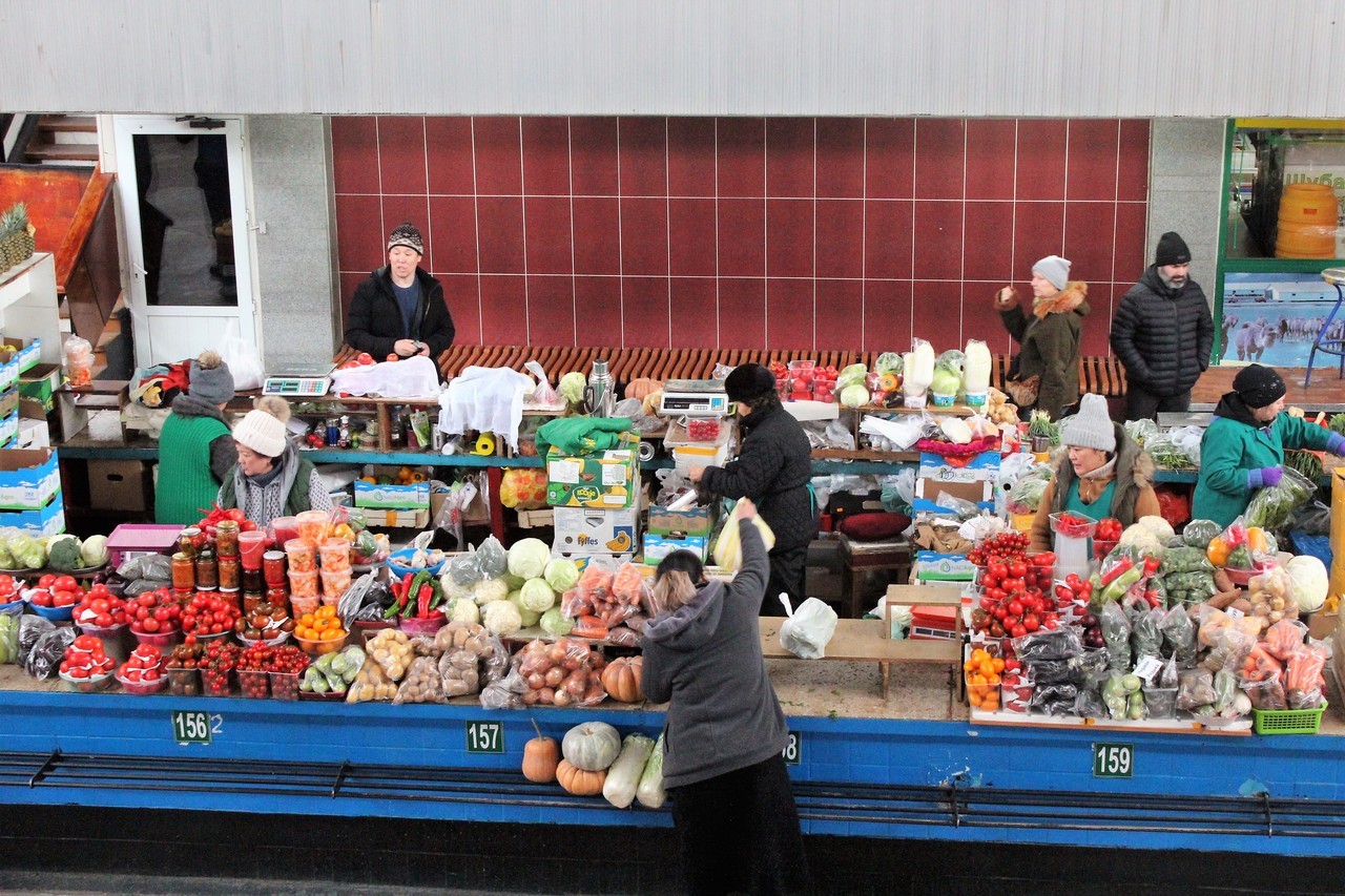 Almaty Kasachstan Grüner Basar