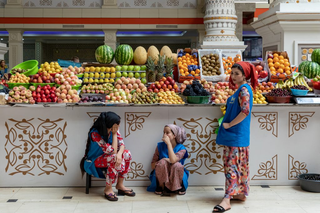 Mehrgon-Markt Basar Duschanbe Tadschikistan