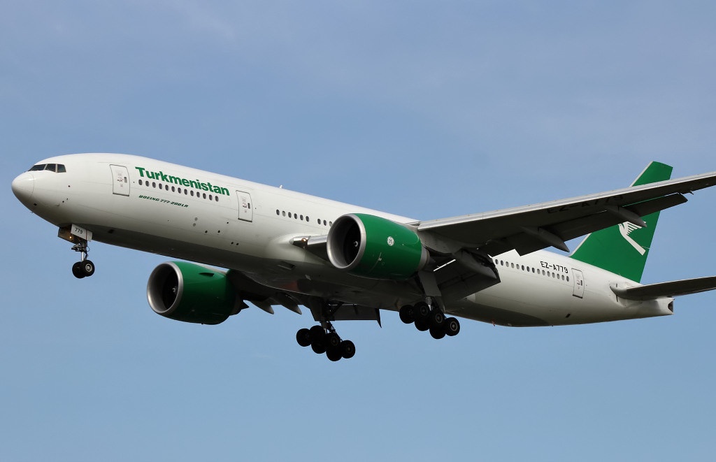 Boeing von Turkmenistan Airlines