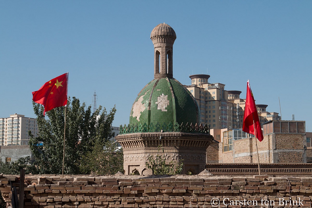 Kashgar an der kirgisch-chinesischen Grenze