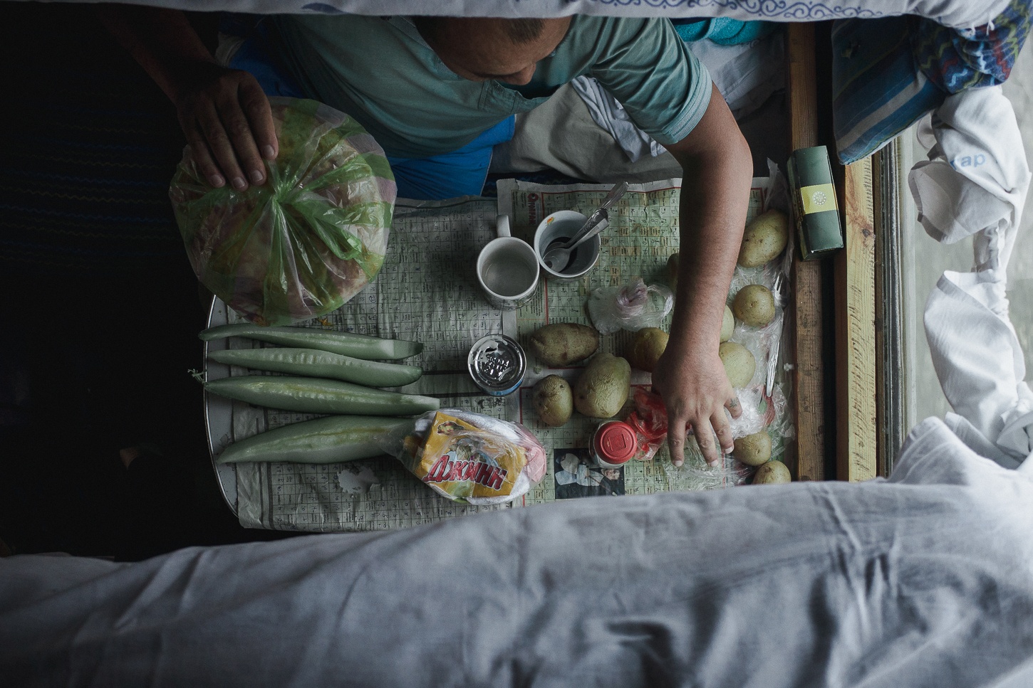 Mittagessen Kasachstan Bild des Tages Tien Tran