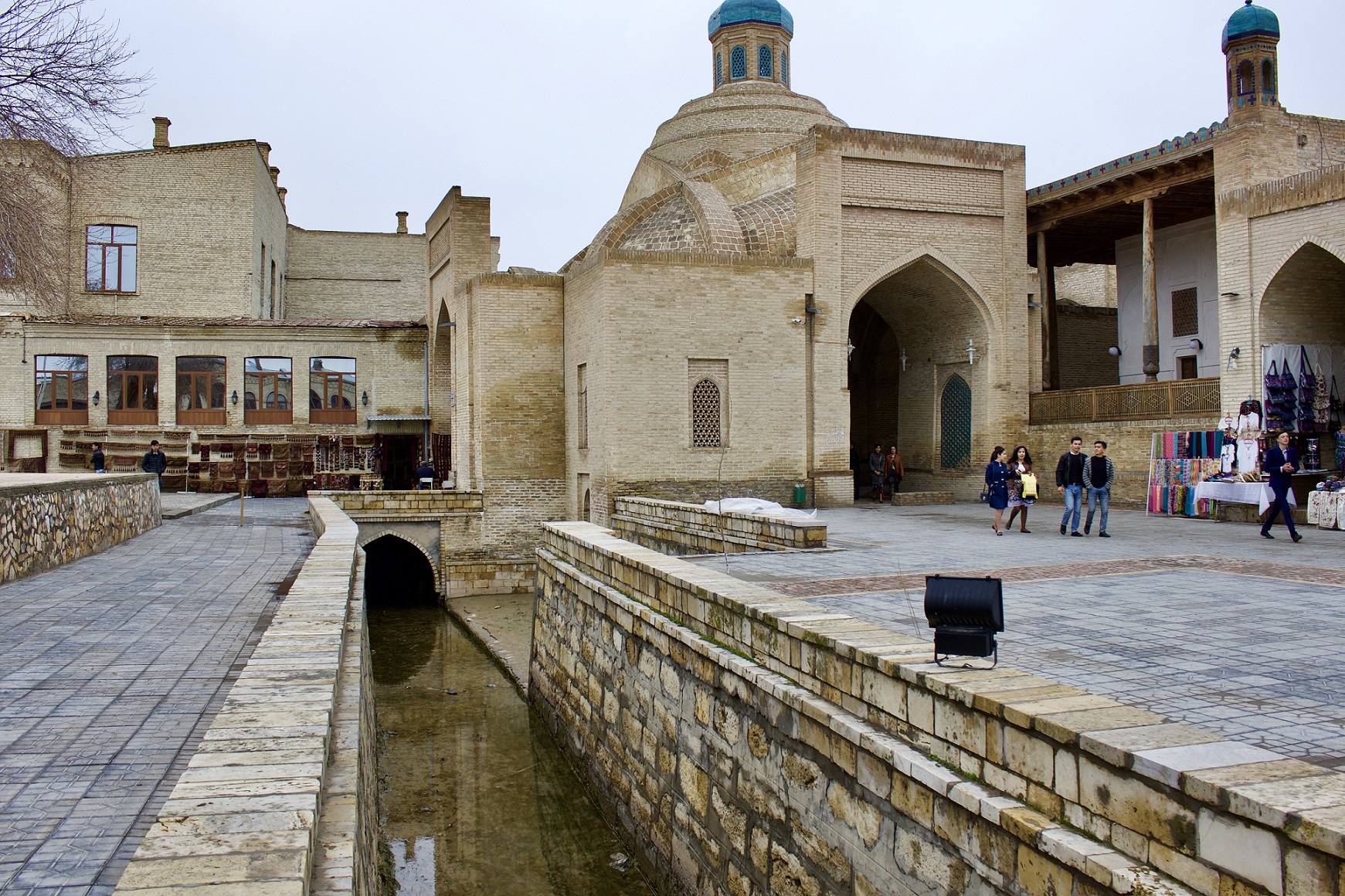 Labi-Hovuz Buchara Usbekistan Architektur