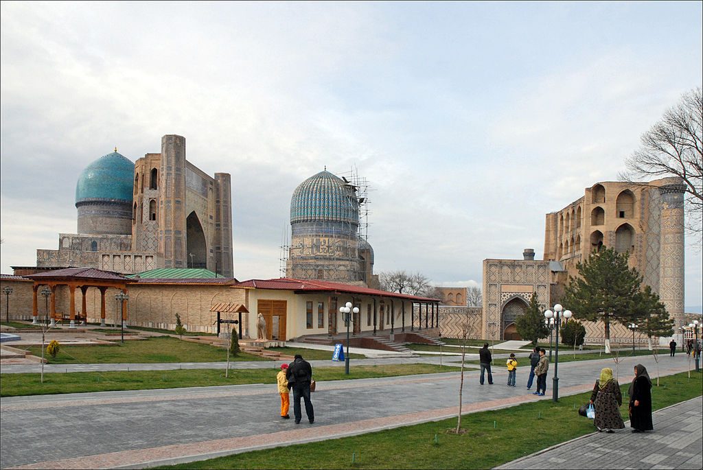 Die Bibi-Hanum-Moschee in Samarkand