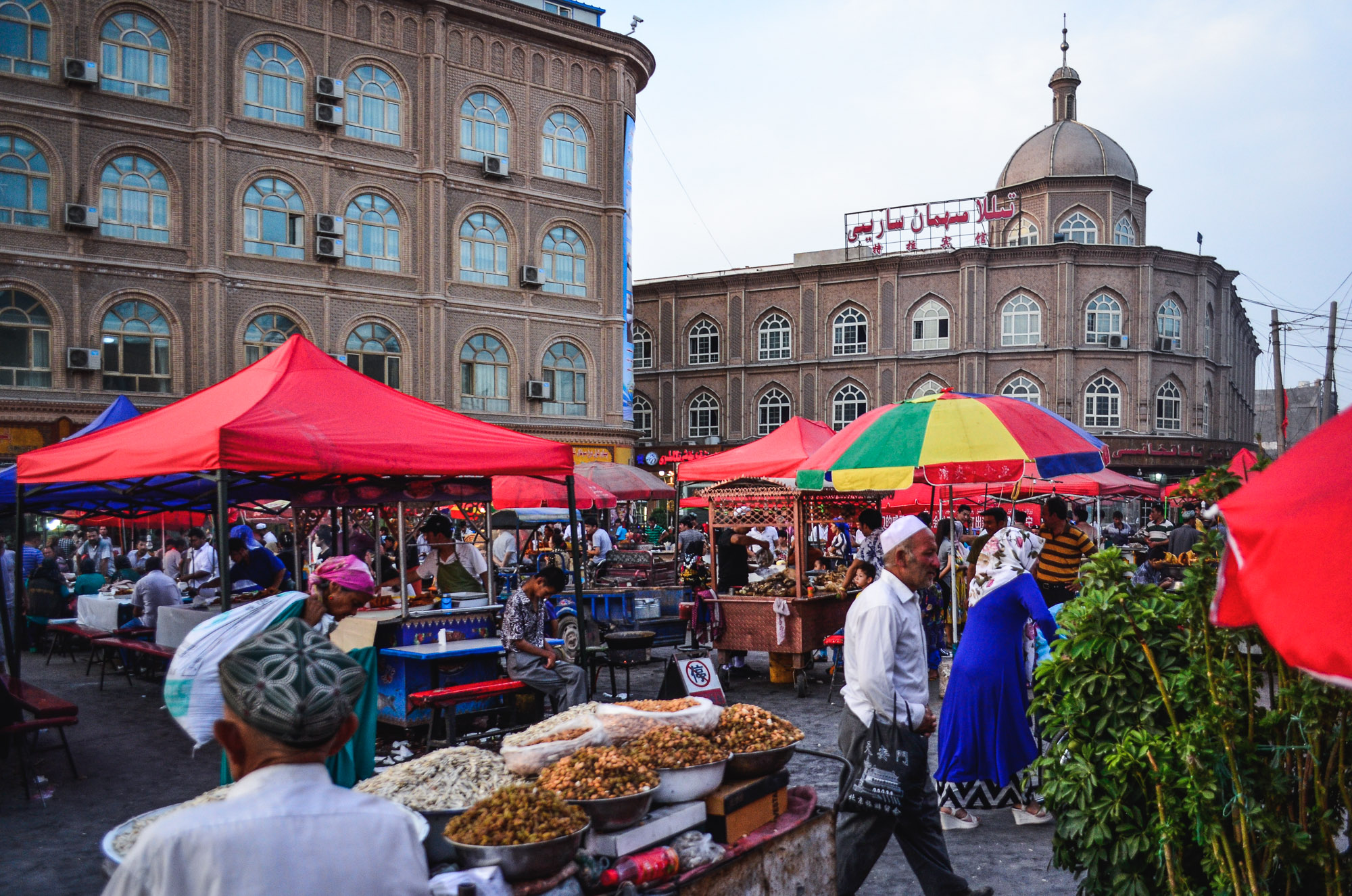 Kaschgar China Xinjiang Markt