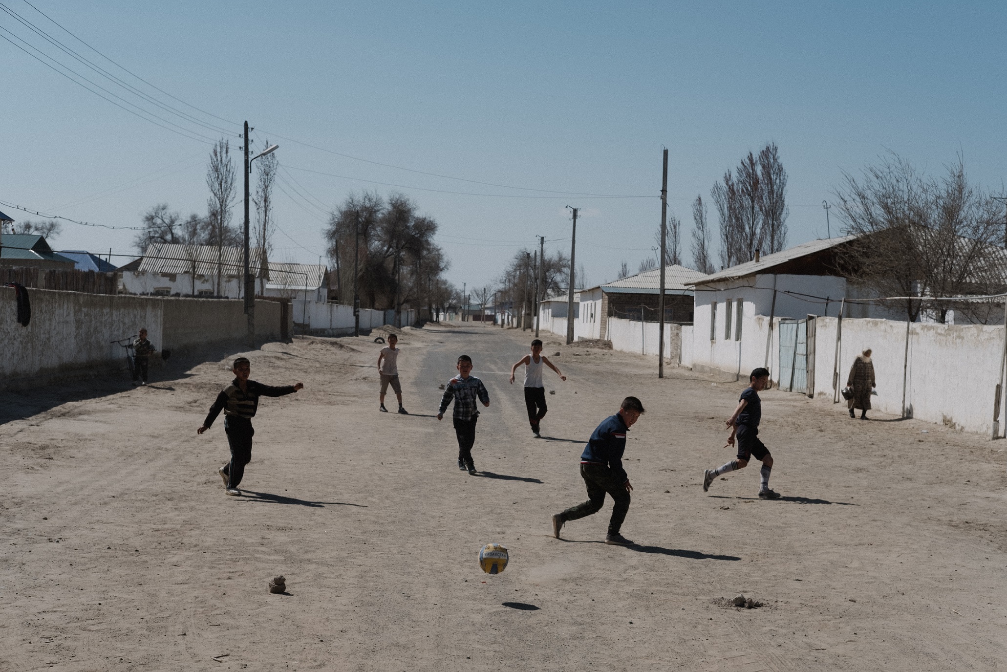 Fußball Muinak Usbekistan Timur Karpov Aralsee