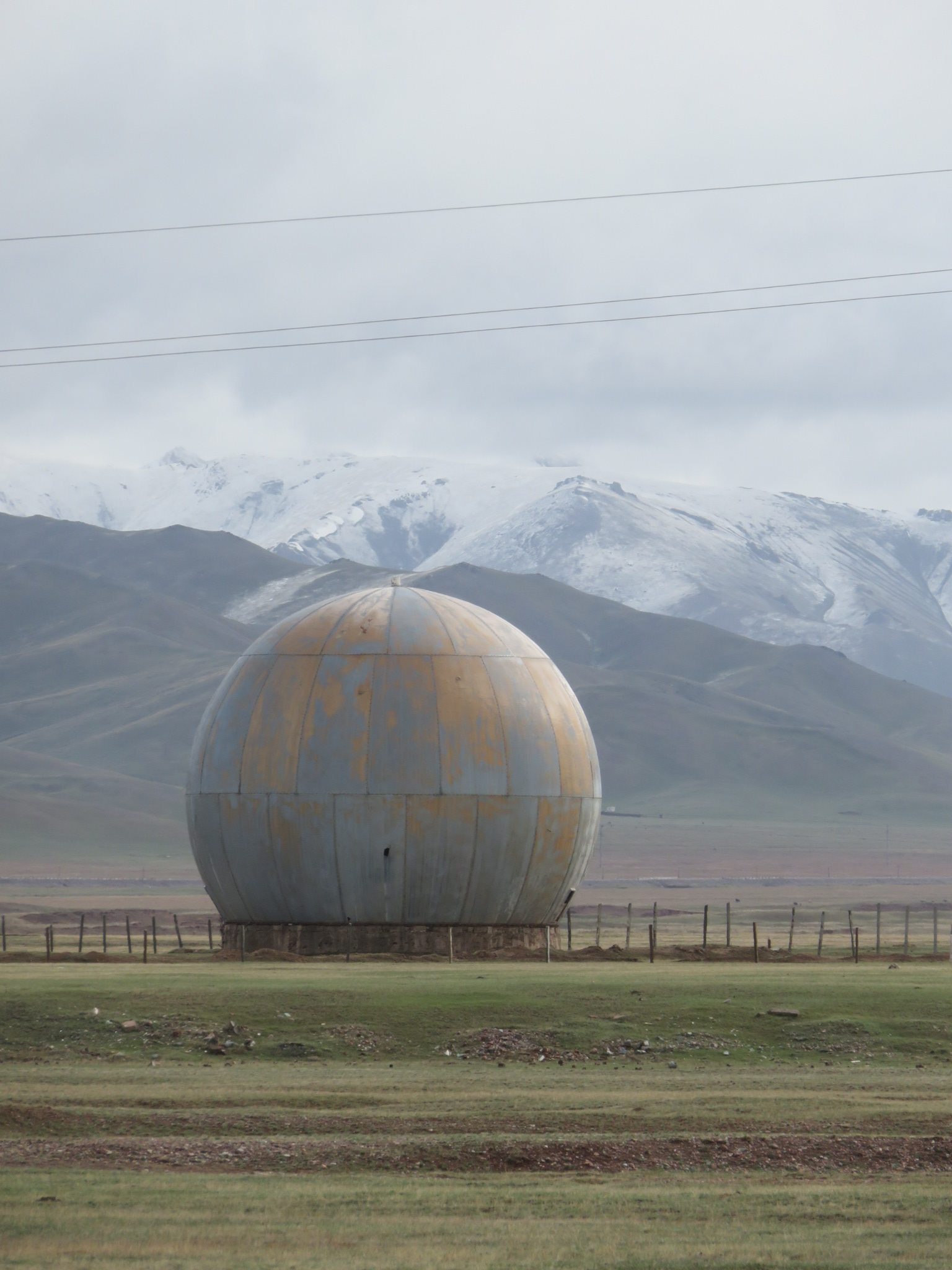 Ein Radar in Sary-Tasch