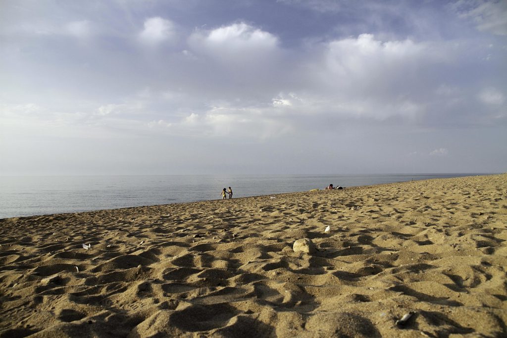 Sandstrand am See Issykköl