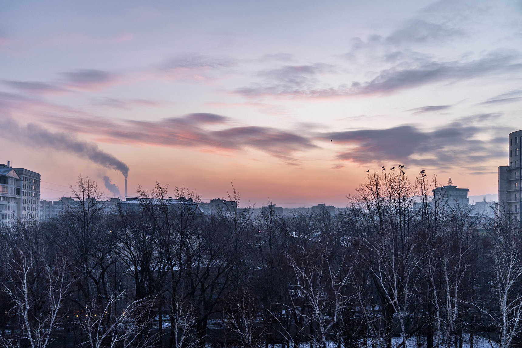 Bischkek Kirgistan Smog