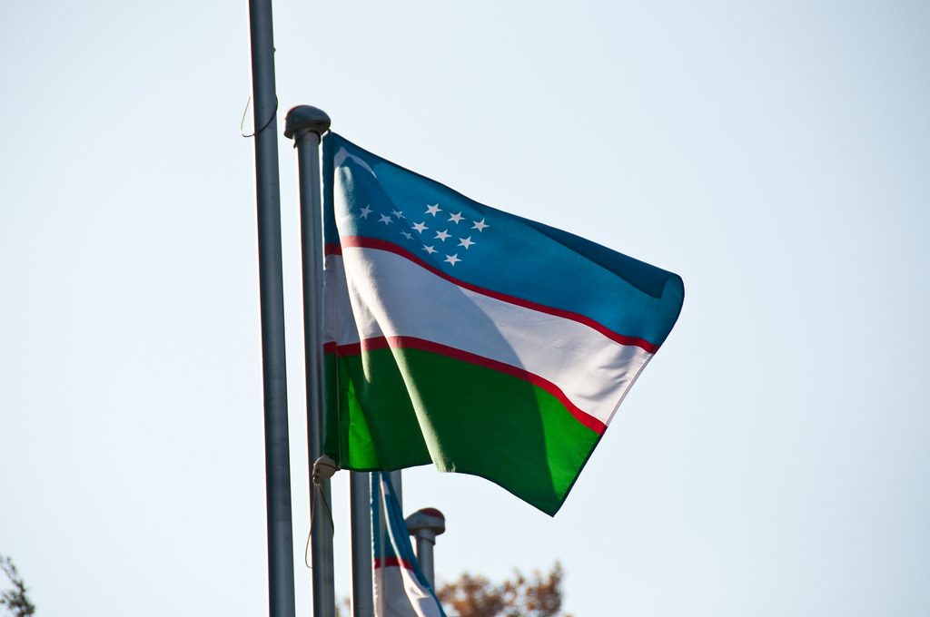 Flagge Usbekistans