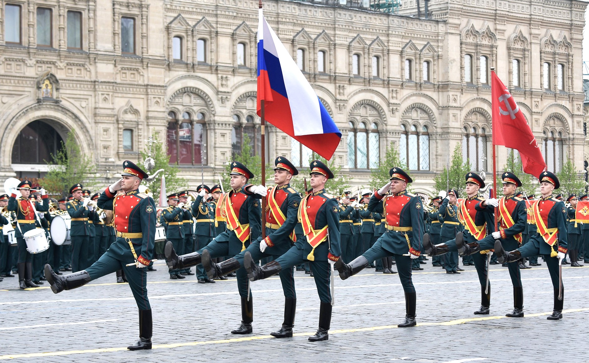 Parade Moskau 9 Mai