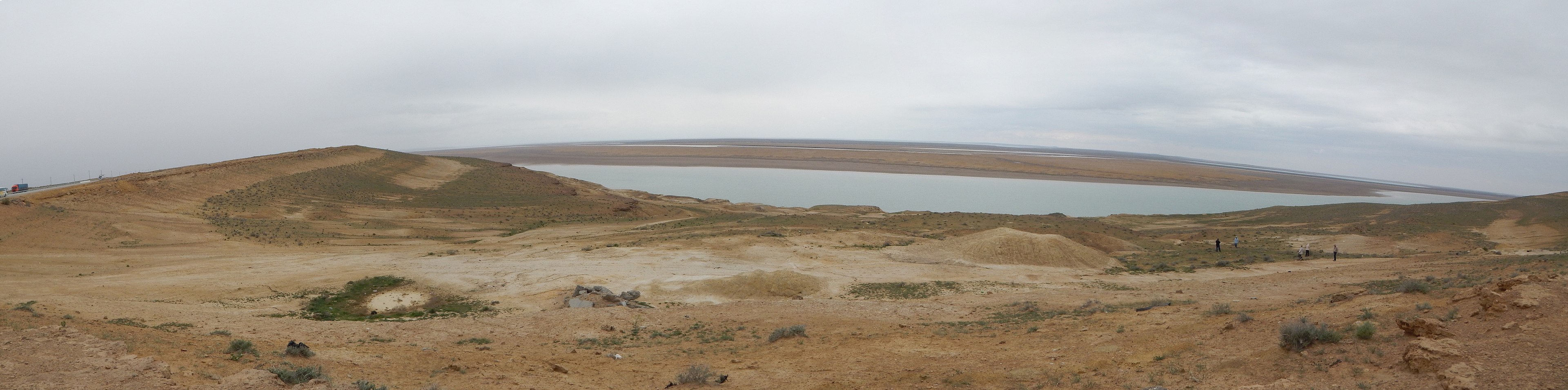 Panorama Amudarja Usbekistan Bukhara