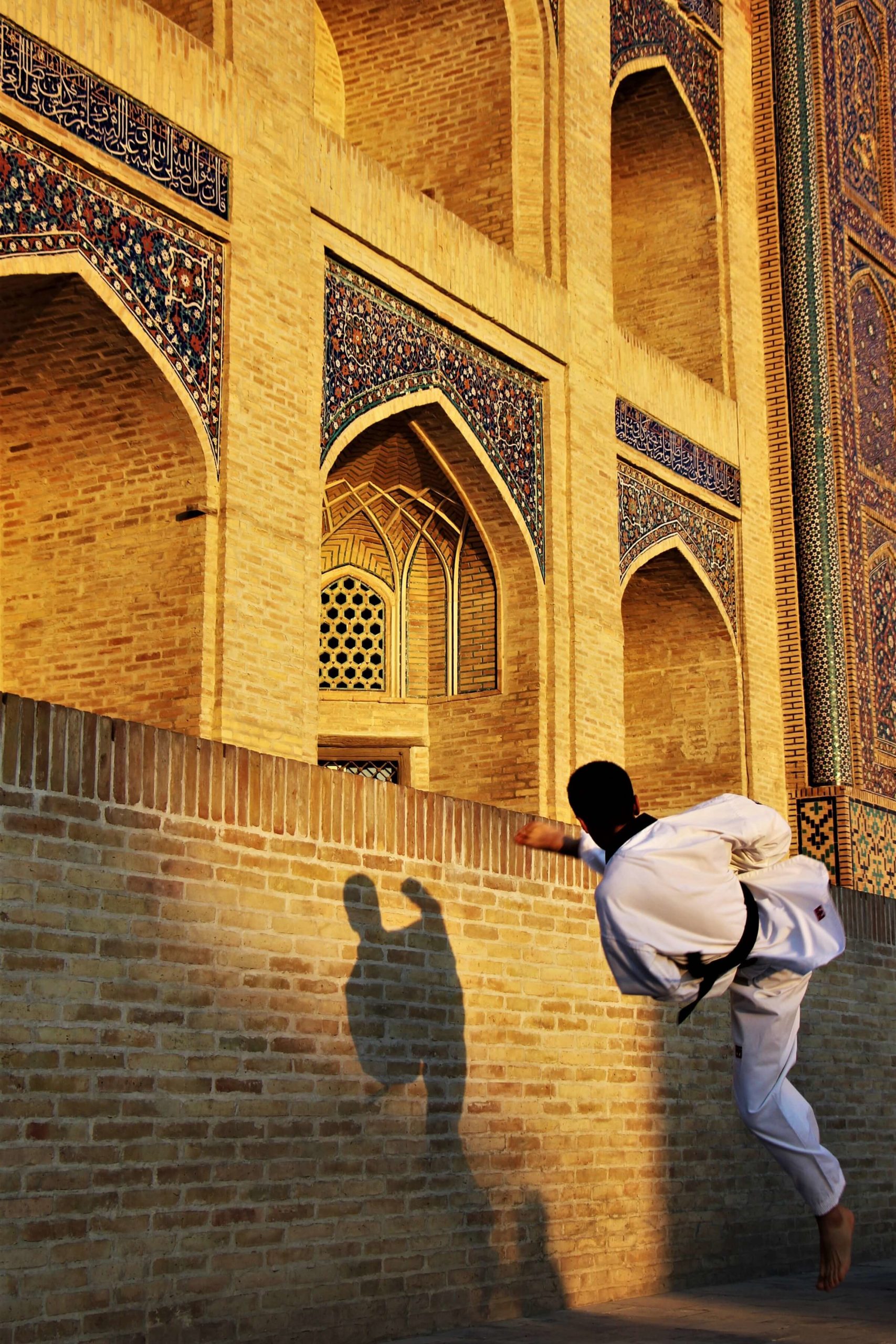 Taekwondo Buchara Mir-Arab-Medrese Fotowettbewerb