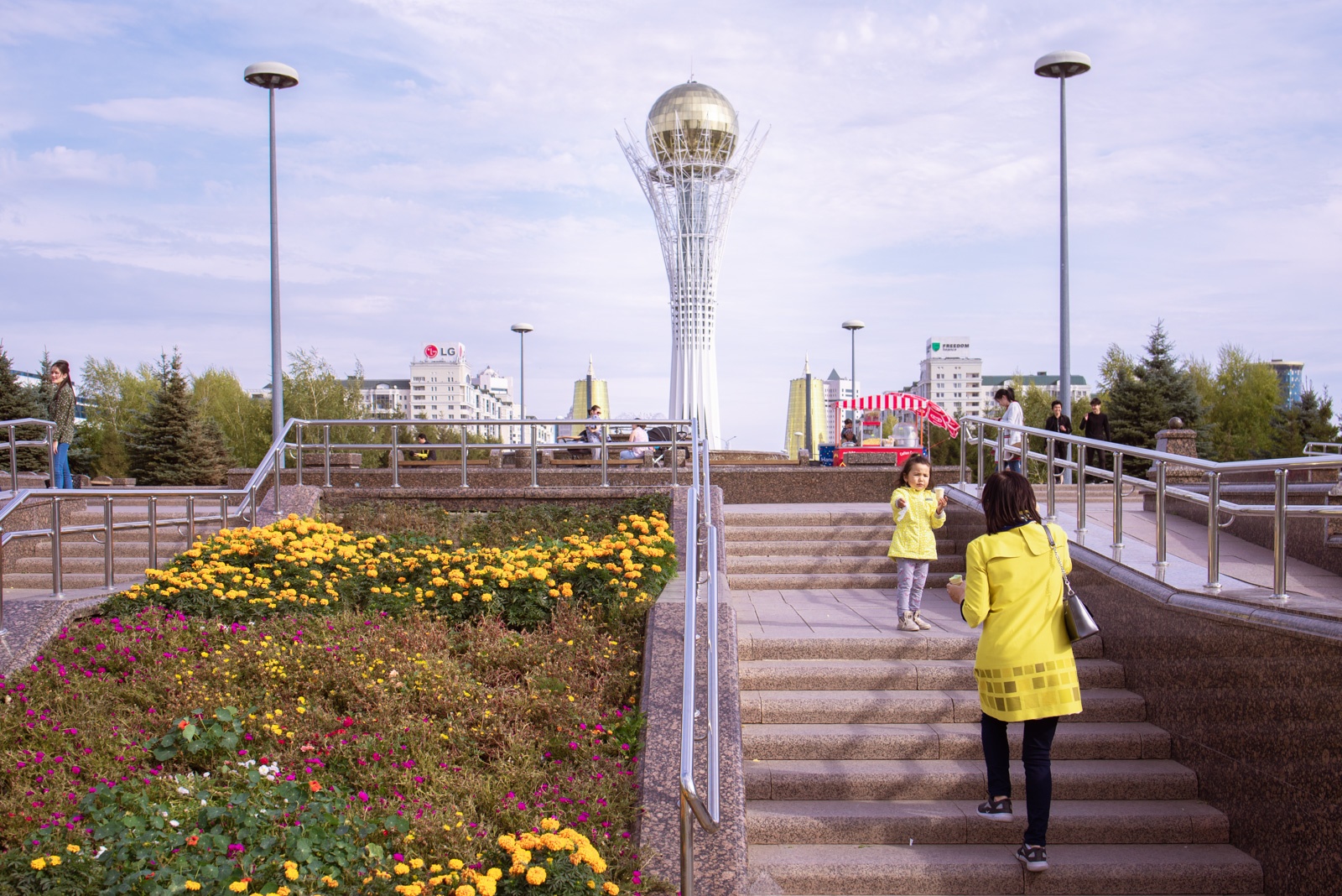 Bild des Tages Antoine Béguier Kasachstan Nur-Sultan Bauwerk