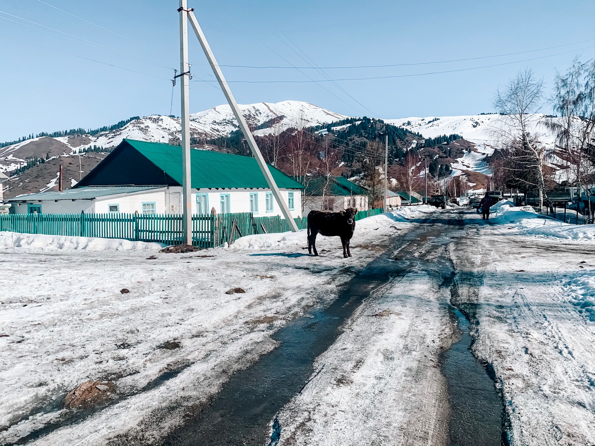 Bild des Tages Kirgistan Jyrgalan-Tal Dorf