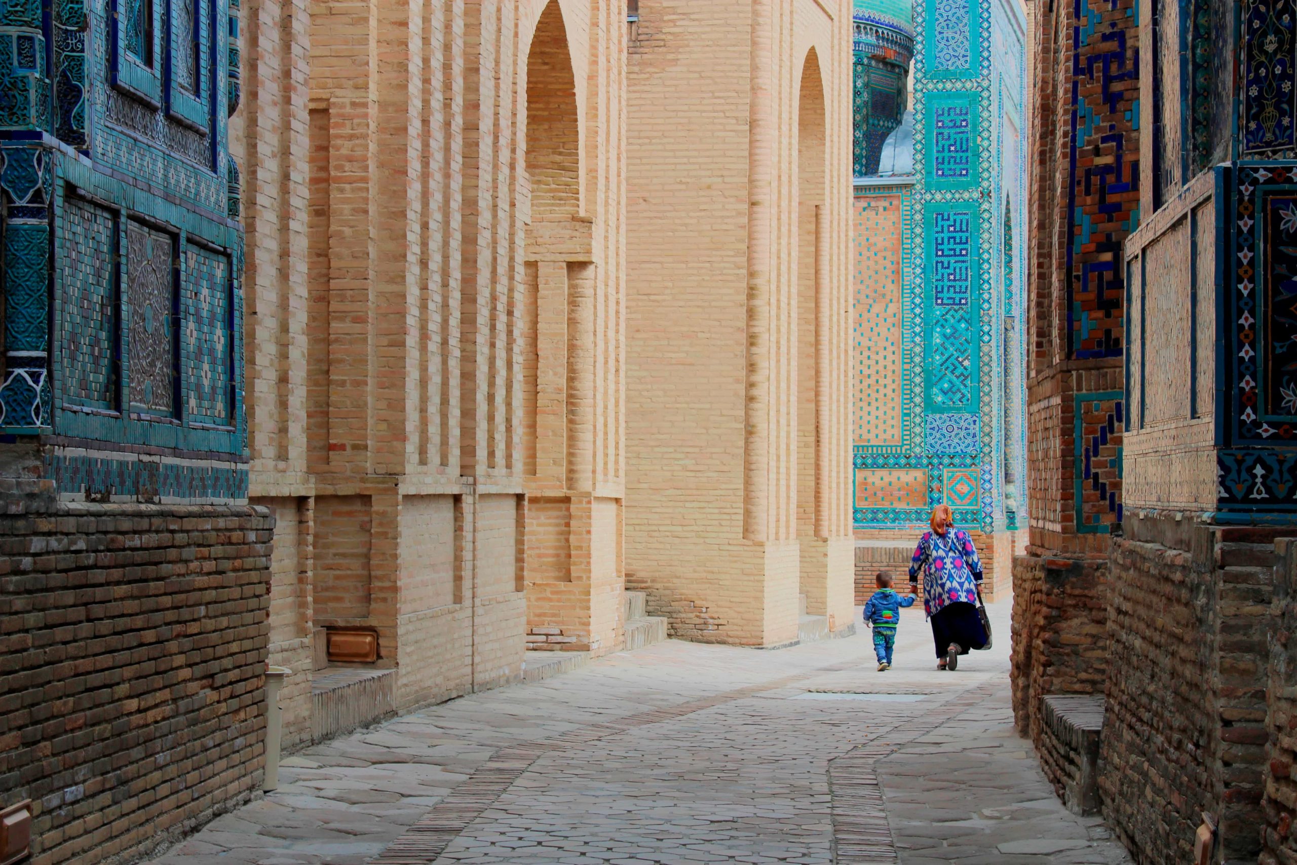 Usbekistan Spaziergang Bild des Tages Samarkand