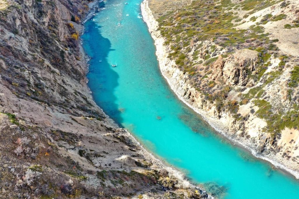 Naryn Fluss Kirgistan