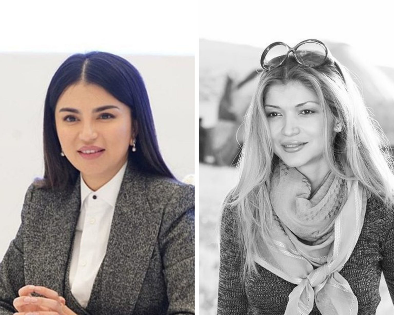 Karimova und Mirziyoyeva