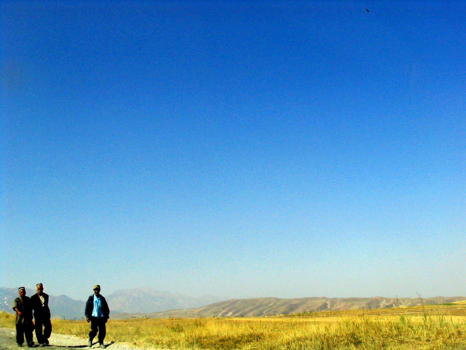 Strasse in Batken Kirgistan