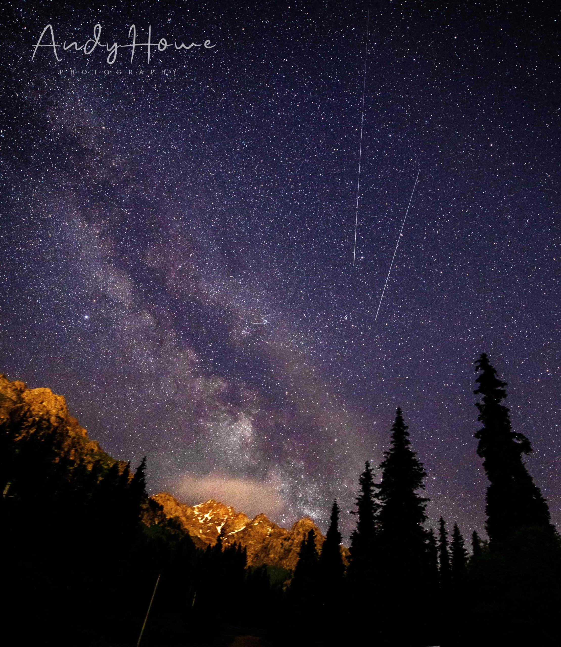 Bild des Tages Stern Astrofotografie Shymbulak Kasachstan