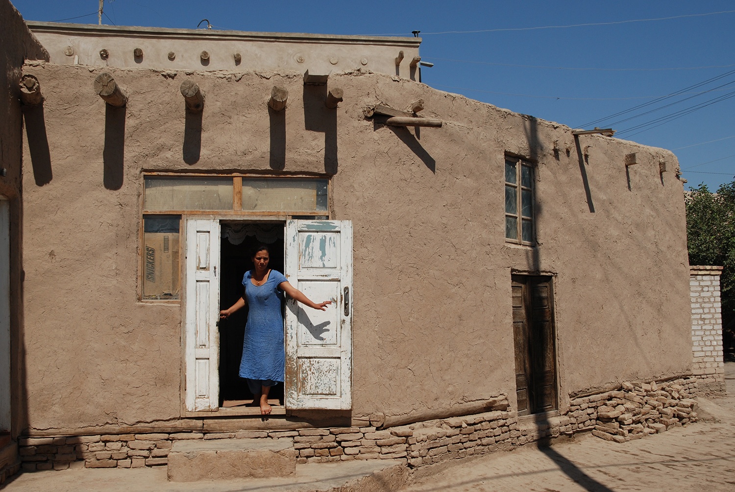 Traditionelles Haus khiva usbekistan