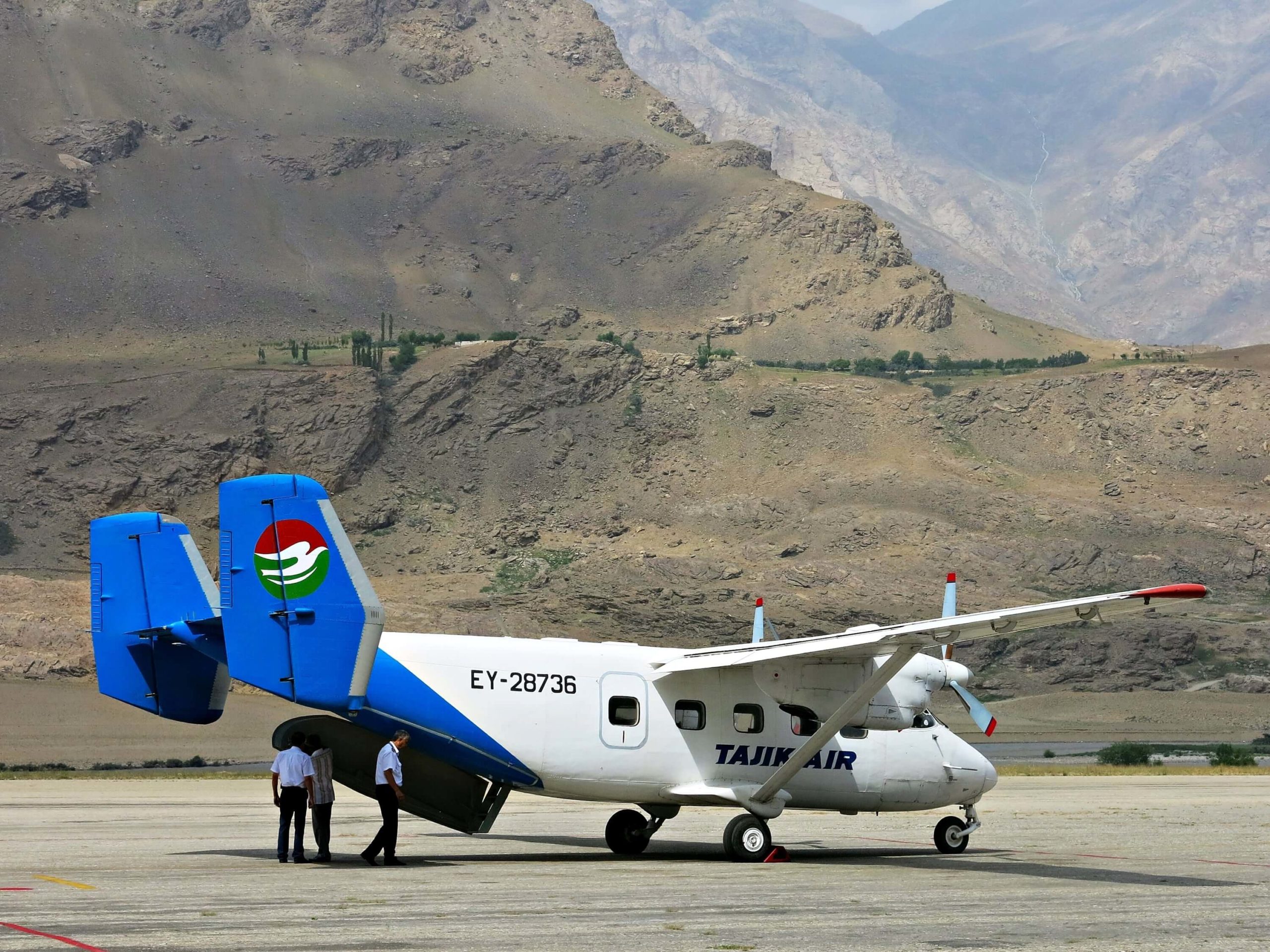 Tajikistan, Bild des Tages, Flugzeug, Dushanbe, Flughafen